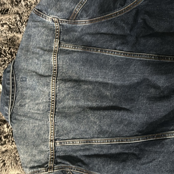 Super cute sandrine rose x Free people collab oversized jean jacket!! - Picture 5 of 7